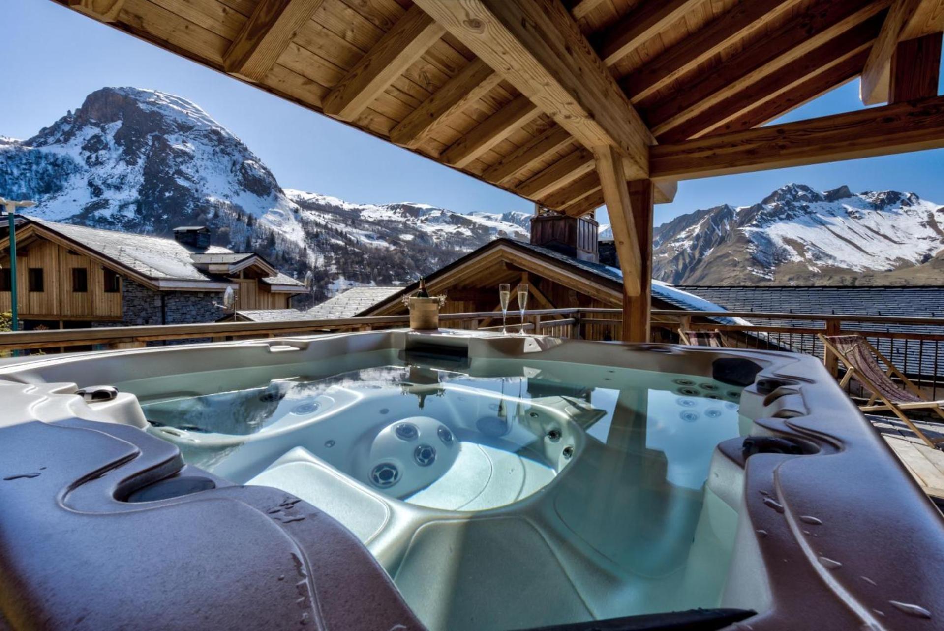 Opulent Luxury Escape In St. Moritz Jacuzzi Appartement Buitenkant foto